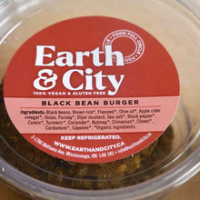 Load image into Gallery viewer, Black Bean Burger Patties (2Pack)