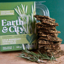 Load image into Gallery viewer, Kale Rosemary Crackers