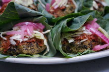 Load image into Gallery viewer, Black Bean Burger Wraps
